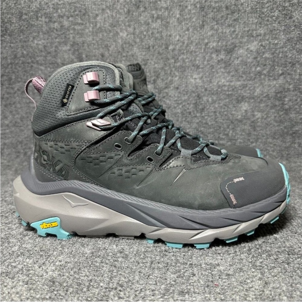 Hoka One One Womens Kaha 2 GTX Hiking Boot Shoes 1123156 CCSH Gray Size 8.5B